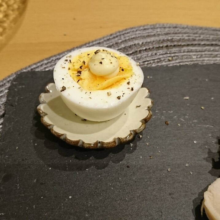 ゆで玉子の簡単オードブル パーティーやおもてなしに レシピ 作り方 By うさりえる 楽天レシピ